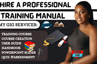 create online course content training manual course creation guidebook workbook
