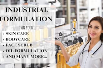 formulate natural and organic cosmetics or skincare