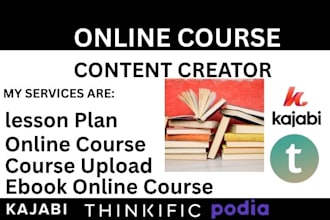 create ebook online course content teachable course creation training manual