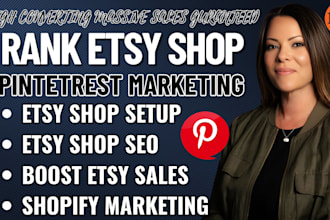 rank etsy shop, etsy SEO, etsy pinterest marketing complete shopify marketing