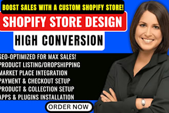 design redesign shopify stores,website with SEO optimization bigcommerce website
