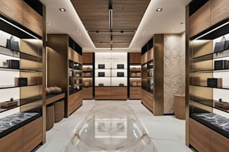 create stunning retail store design, shop front and commercial space layouts