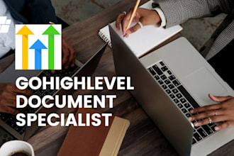 set up and optimize gohighlevel documents, forms, survey and automations