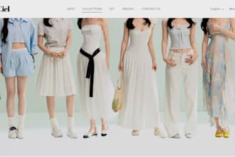 design clothing shopify streetwear fashion store clothing brand fashion website