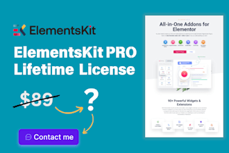 install elementskit pro license with lifetime validity