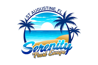 do good looking creative beach logo with free source file