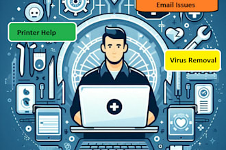 repair windows desktop and laptop issue remotely