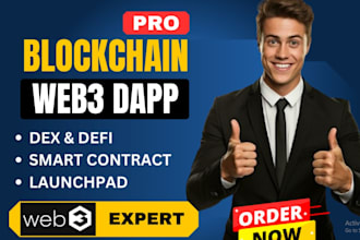 build web3 dapp, pump fun, trading bots, dex on solana, sui, ton, evm chains