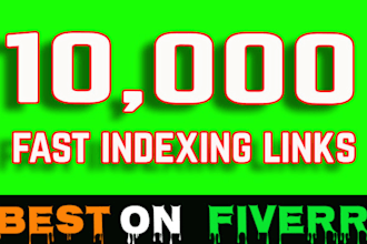 make 10,000 fast indexing SEO links by scrapebox blast