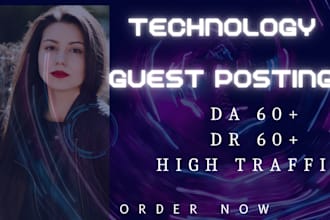 do high da technology guestpost with dofollow backlinks