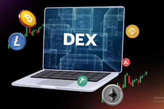 build staking dex, launchpad, pump fun, dexscreener, volume bot