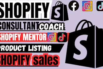 help you as shopify consultant, shopify mentor, expert coach, tutor on live call