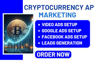 do cryptocurrency app marketing crypto app promotion facebook ads google ads