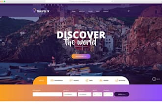 design travel website travel agency website travel agent website agency website