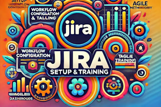 set up and provide jira training for effective project management