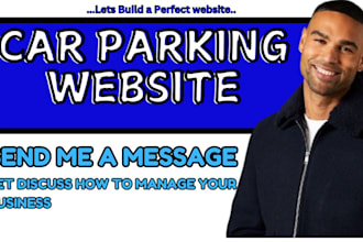 car parking website, garage, vehicle rental, car dealership booking websites