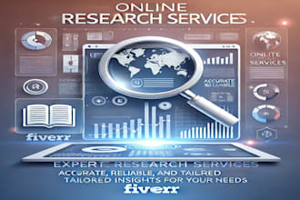 conduct market research and gather data for your business