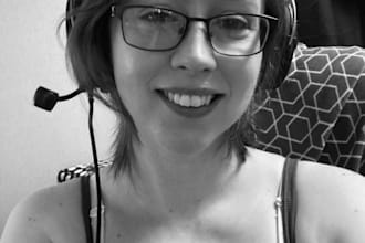 deliver female american voiceovers 5 dollars per 200 words