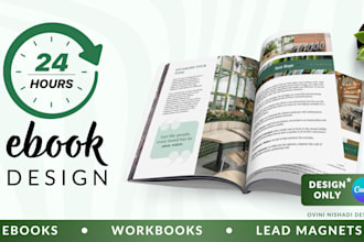 design your ebook on canva within 24 hours