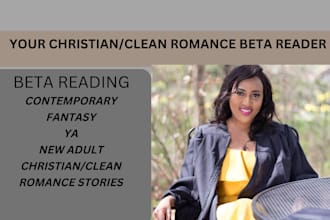 beta read your christian or clean  romance