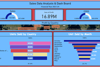 data analyst power bi excel looker sales finance