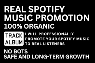 do spotify promotion for real audience growth