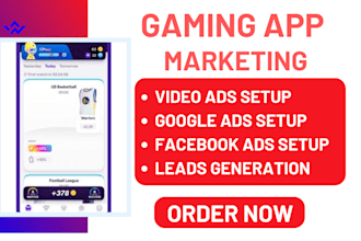 do game app marketing game app promotion facebook ads google ads