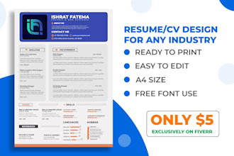 best resume cv design maker expert