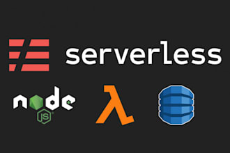 create serverless API using AWS lambda and dynamodb, cognito