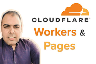 build cloudflare workers, r2 storage, cloudflare pages, kv, d1, CDN, queues, dns