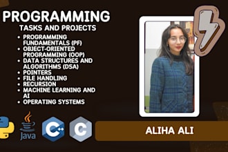 do your python java  c cpp programming projects