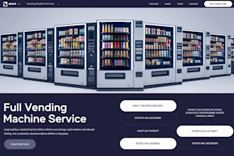 craft winning vending machine proposals, design locator websites, and wraps
