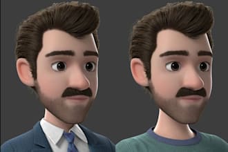 realistic 3d character 3d texture for 3d animation