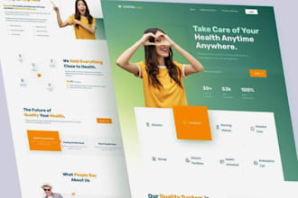 create and design your wellness and health wordpress website