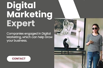 be your expert digital marketer for business growth