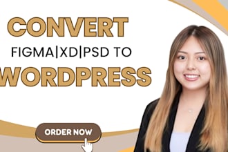 convert figma to wordpress, xd or PSD to wordpress, wordpress to webflow