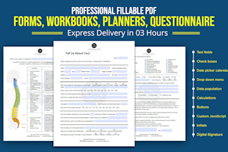 create interactive fillable pdf forms