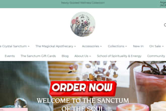 design responsive spiritual website reiki healing website tarot reading website