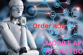 develop ai chatbot, mobile app, ai developer, sass app, ai website, tensorflow