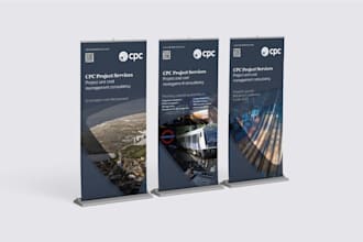 design your roll up banner