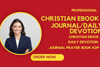design format amazon christian ebook, daily devotion, journal prayer book KDP