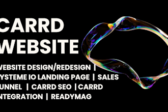 carrd co unbounce readymag bandzoogle learnworlds wishpond tilda payhip website