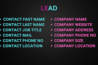 lead generation and email list service