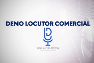 grabaré una locución masculina en español latino neutro