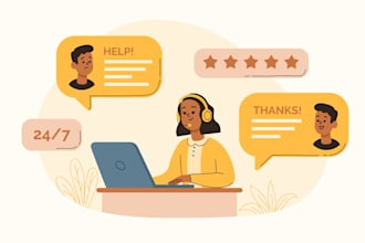 be your customer service representative