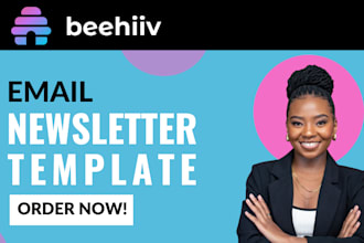 setup beehiiv account beehiiv newsletter design template beehive landing page