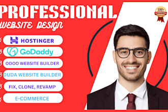 build wordpress website on hostinger godaddy bluehost odoo website odoo website