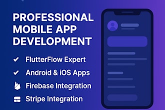 create your custom mobile app with flutterflow