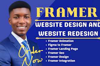 do figma to framer website design framer website landing page webflow website