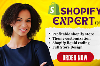 design profitable shopify store theme customization and liquid coding